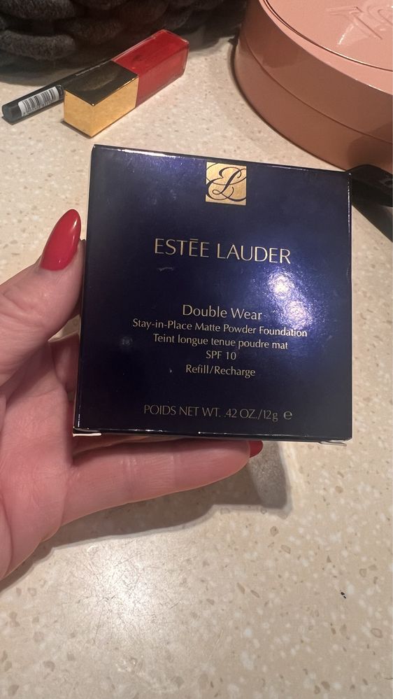 Estee Lauder Double Wear puder w kamieniu  3C2  Pebble