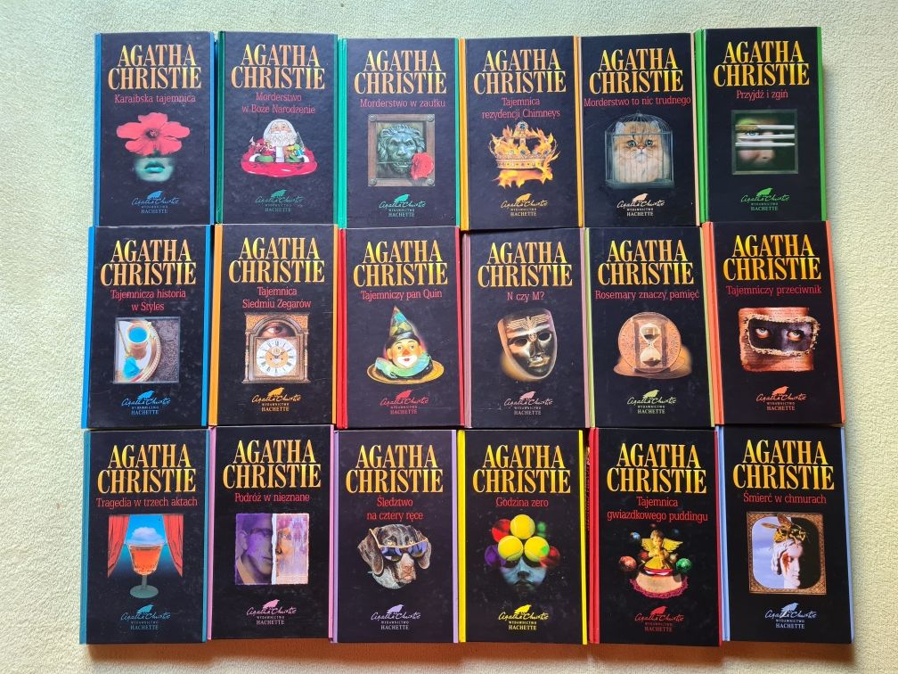 Agatha Christie - kolekcja 68 książek Hachette