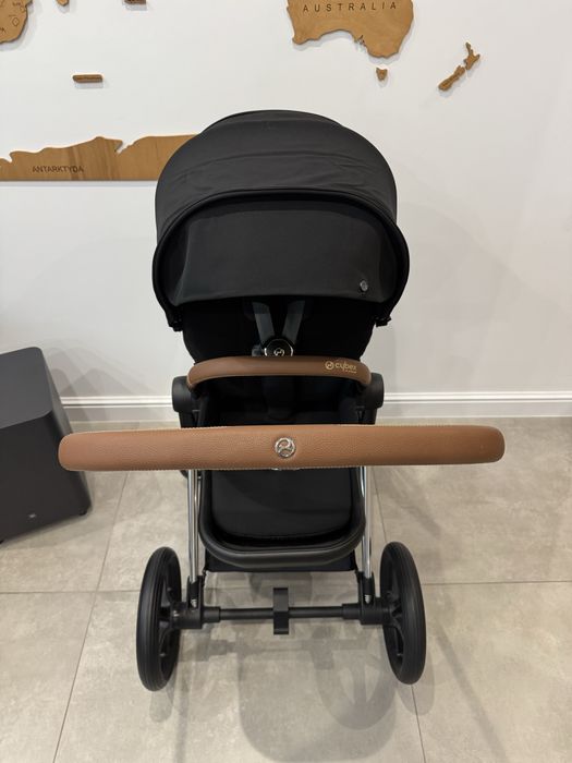 Nowa ! Spacerówka Cybex Priam 4.0 Black / Chrome Brown