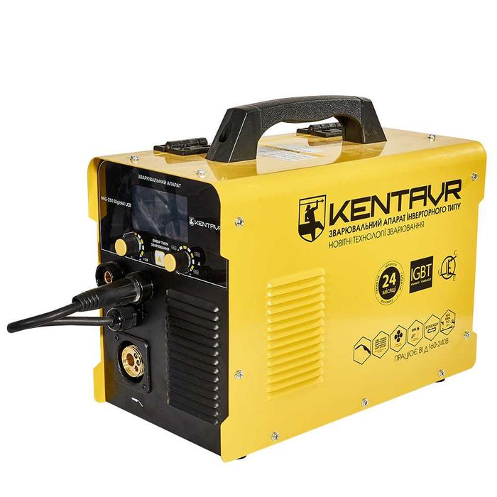 Зварювальний апарат напівавтомат Кентавр MIG-350 DigitAll LCD