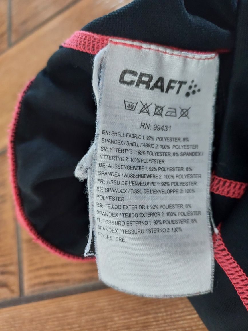 Legginsy sportowe craft długość  3/4 rozmiar s