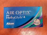 Линзы Air Optix Plus Hydroglyde. Диоптрии -5.00