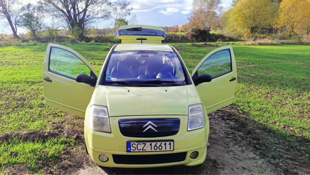 Citroen C2 VTR 1.4 Benzyna – klima, przegląd i OC
