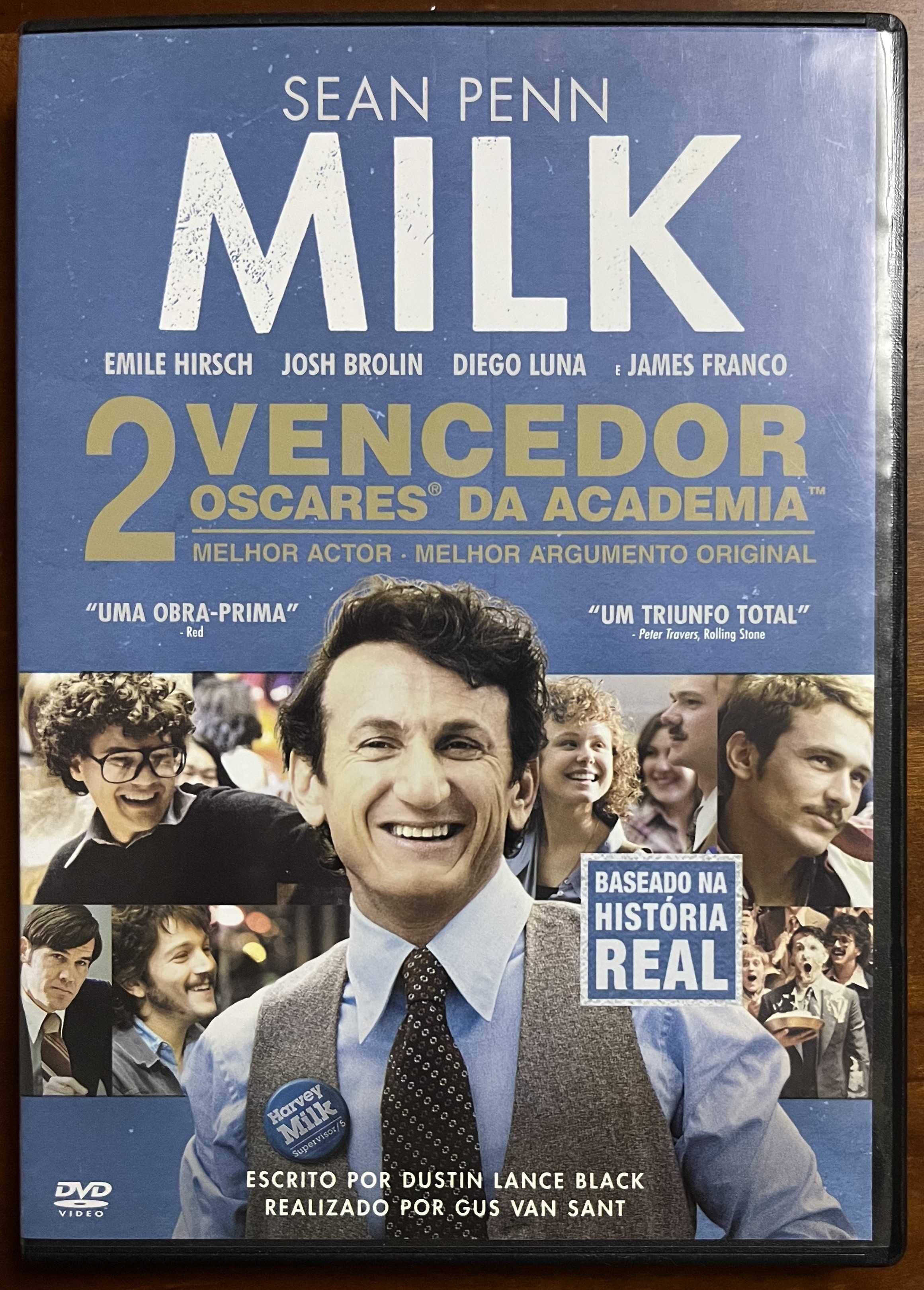 DVD "Milk" com Sean Penn
