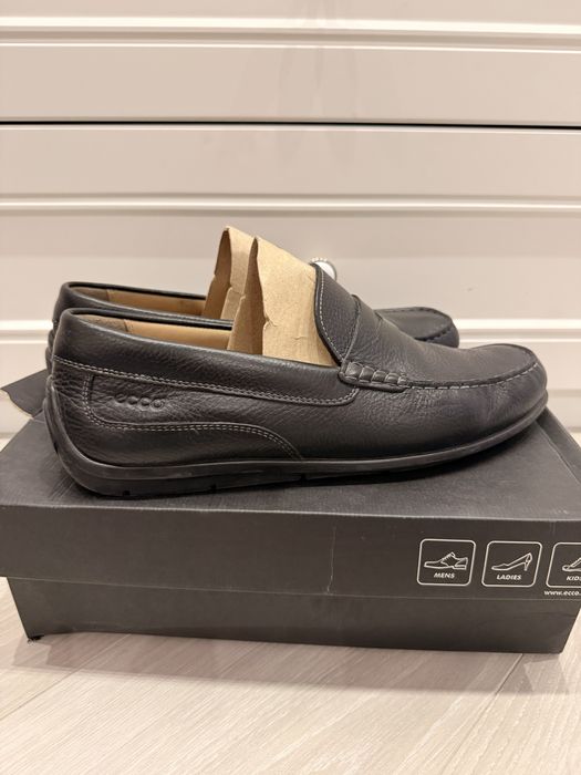 Туфлі мокасини лофери Ecco шкіра р.46
