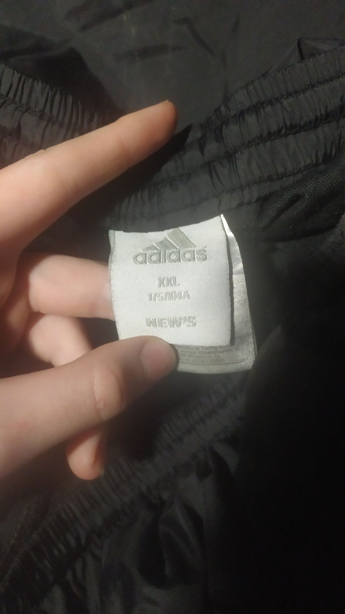 Вінтаж нейлонові штани Adidas