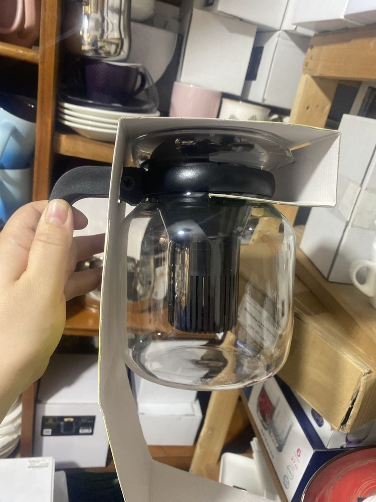 Заварочный чайник стеклянный Wilmax Thermo 1600 мл