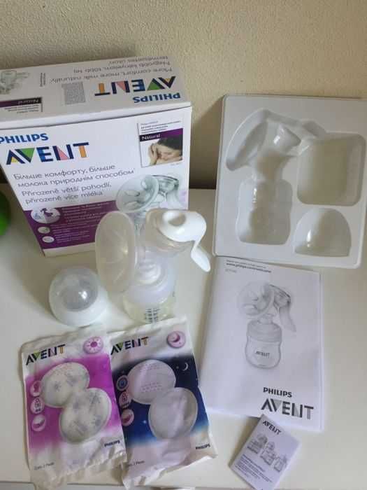 Молокоотсос Philips Avent Natural, пользовалась неделю