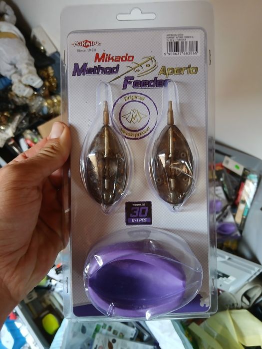 Zestaw nowych koszyczków method feeder 30g