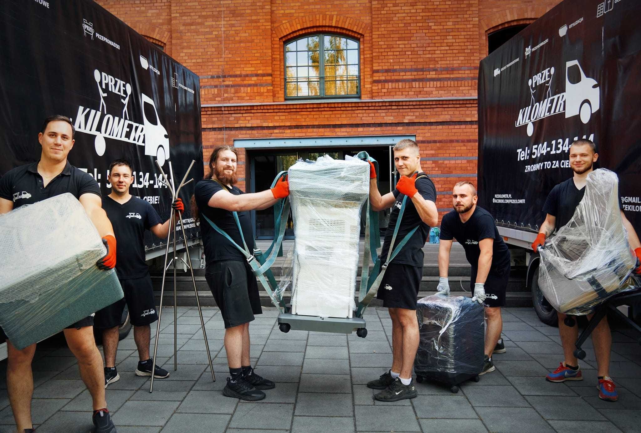 Przeprowadzki - Firm, biur, Instytucji, Transport , wnoszenie rzeczy!!