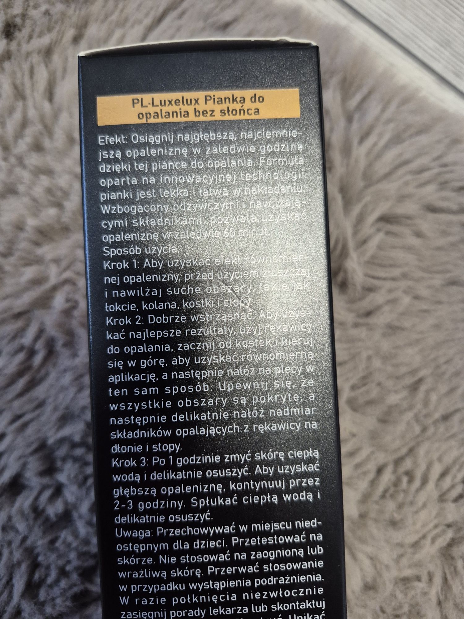 Luxelux Ultra Dark Samoopalacz w piance 200ml