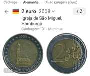 Moeda 2€, Alemanha 2008