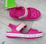 Crocs Bayaband Sandal Candy/Pink детские сандали оригинал С7-J3
