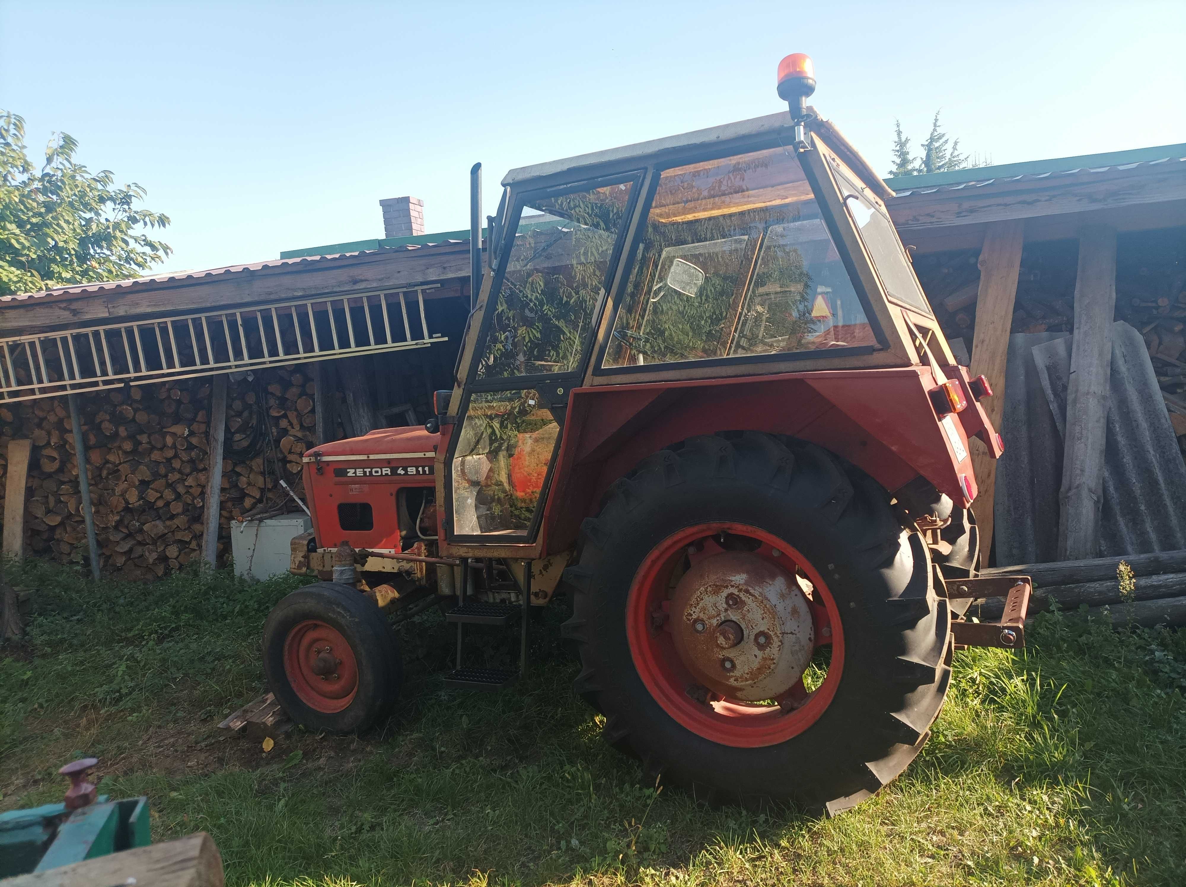 ciągnik zetor 4911 zarejestrowany
