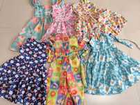 6 Summer unbranded dresses - Girl (6-8 Years)