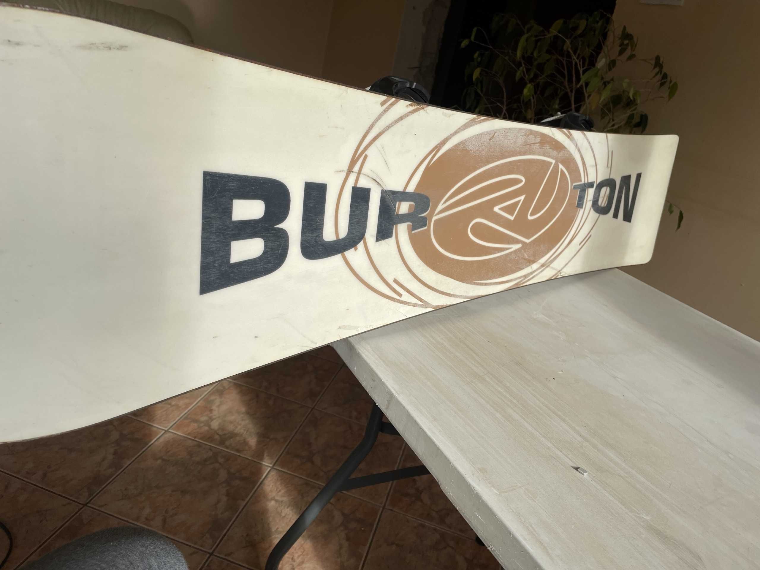Deska snowboard BURTON 6.1 wiązania SALOMON cforce
