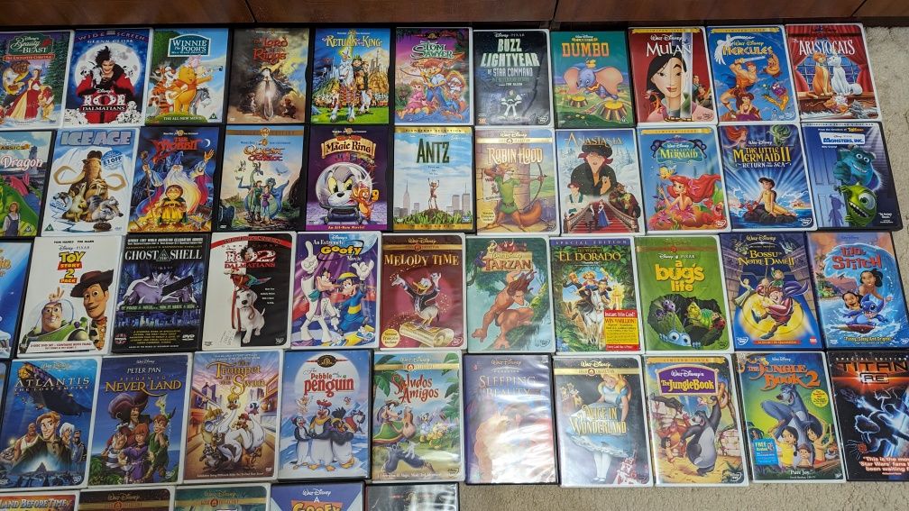 Американские оригинальные DVD диски с мультфильмами регион 1
