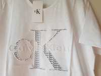 T shirt koszulka męska Calvin Klein Jeans roz XL biała nowa