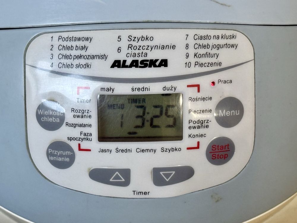 Robot do pieczenia chleba ALASKA