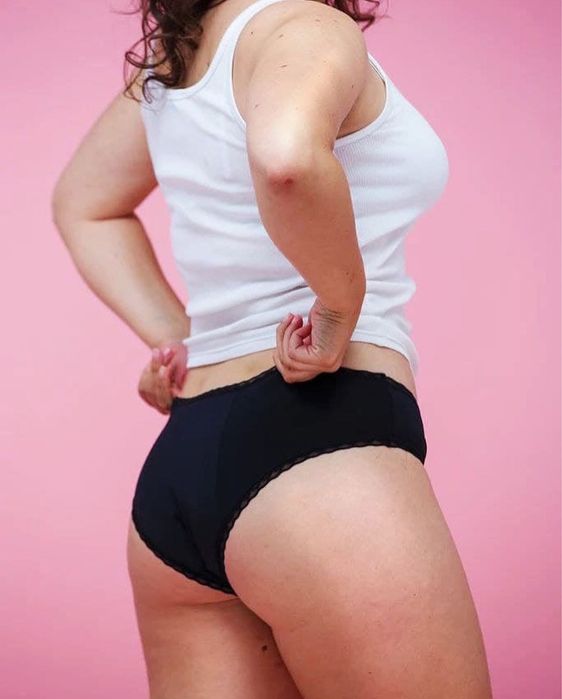 Idealni majtki menstruacyjni z bawełny 2 szt rozmiar M