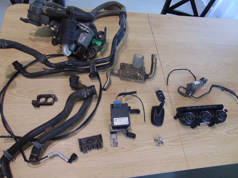 webasto ogrzewanie postojowe 1.5 benzyna vw golf VII skoda octavia III