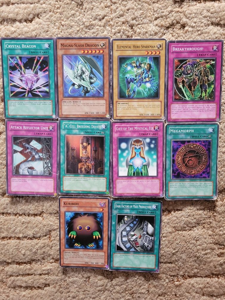 Oryginalne karty Yu-gi-oh! Wymiana na tazo, Wielkie Bitwy, DB Chio itp