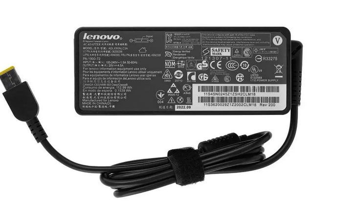 Блок питания для ноутбука Lenovo (USB) 20V 4.5A 65W (B50, G50, G500)