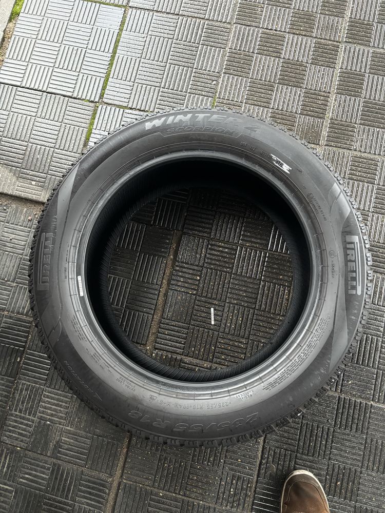 2x opony zimowe 235/55 r18 pirelli winter 2 scorpion