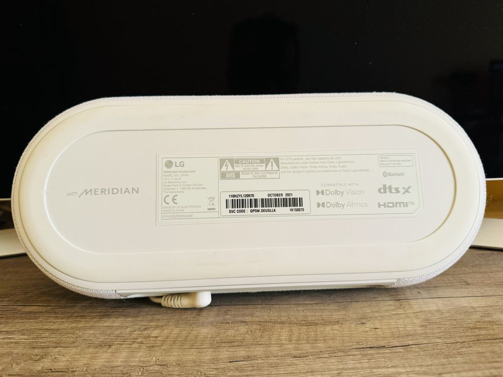LG Sound Bar Eclair QP5W