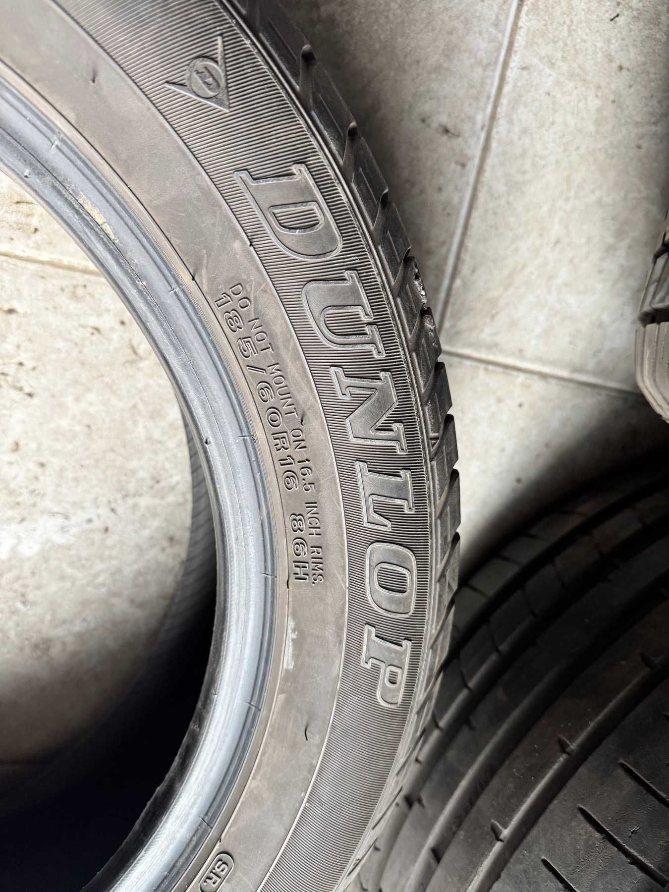 185 60 16 Dunlop SP Sport 2030 шини вживані літо