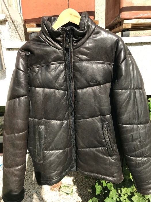 Kurtka skórzana zimowa Camel Collection