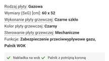 Sprzedam nową płytę gazową Samsung