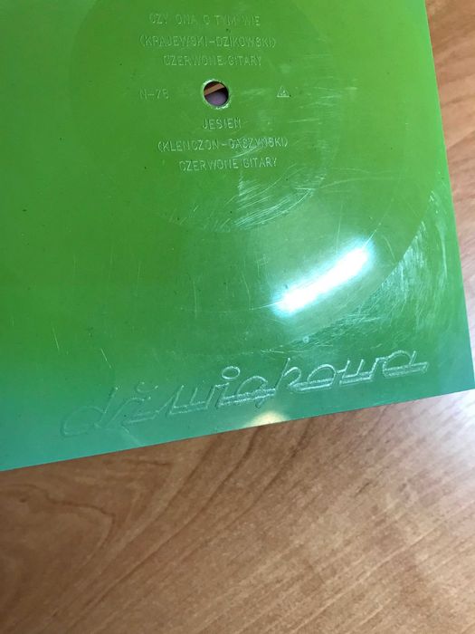 Pocztówka dźwiękowa PRL Czerwone Gitary Jesień Czy ona o tym wie winyl