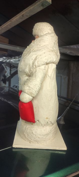 Святий Миколай (Дід Мороз) з вати часів СРСР. Висота 50см.