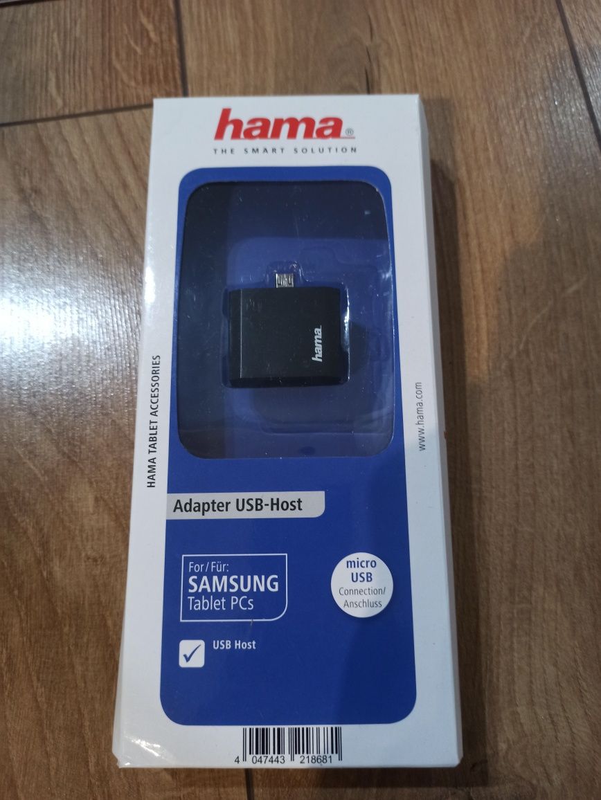 Nowy adapter mikro usb samsung Hama usb-host