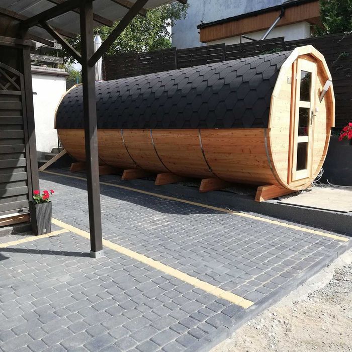 Sauna Beczka 600 cm SZYBKIE TERMINY