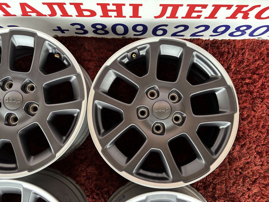 НОВІ ДИСКИ Original Jeep Cherokee Wrangler Dodge Journey R18 5x127