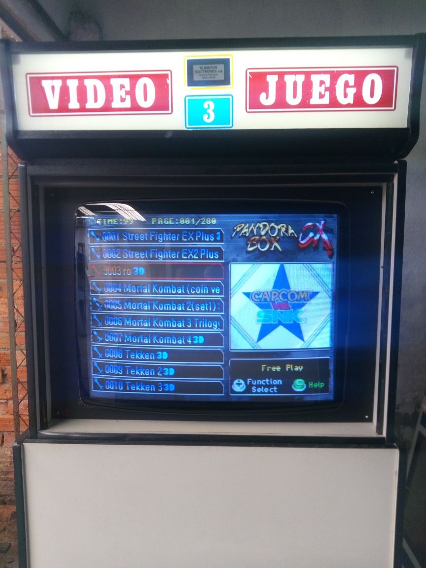 Máquina de Arcade Diversão 2800 jogos. Original