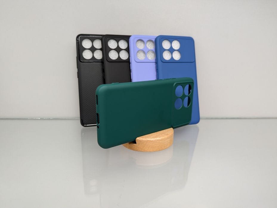 Xiaomi Poco F6 PRO Противоударный чехол  софт тач чохол