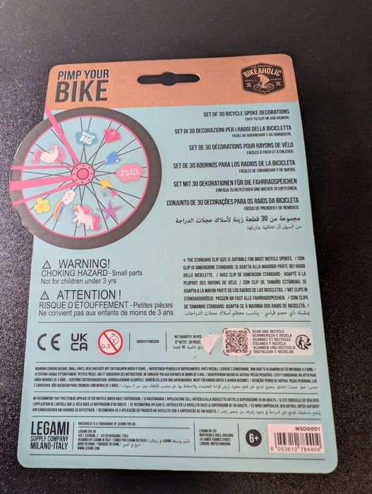 Dekoracje do kół na rower