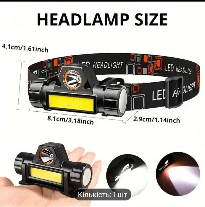 Ліхтарик на голову