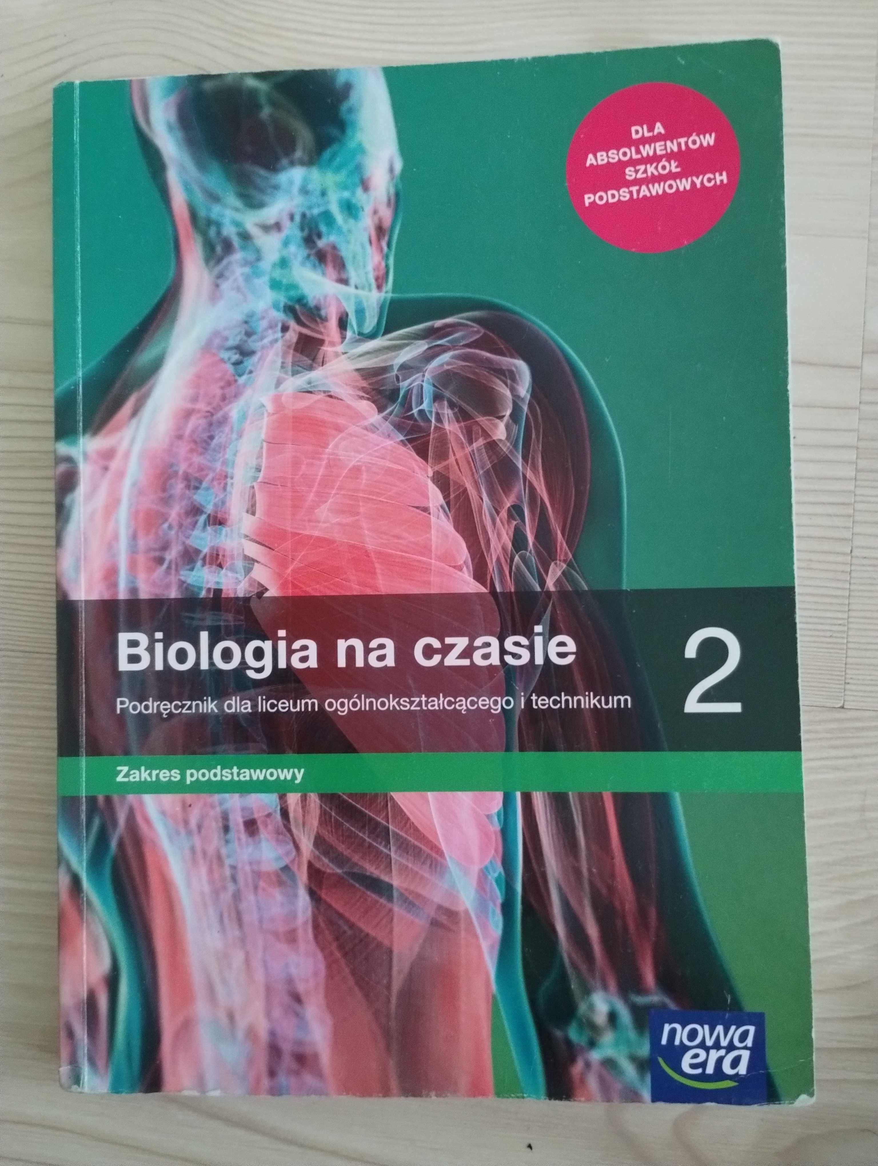 Biologia na czasie. Klasa 2 zakres podstawowy