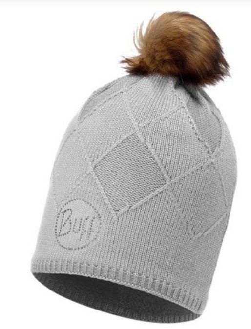 BUFF® Czapka Zimowa Knitted & Polar Stella Grey Chic NOWA