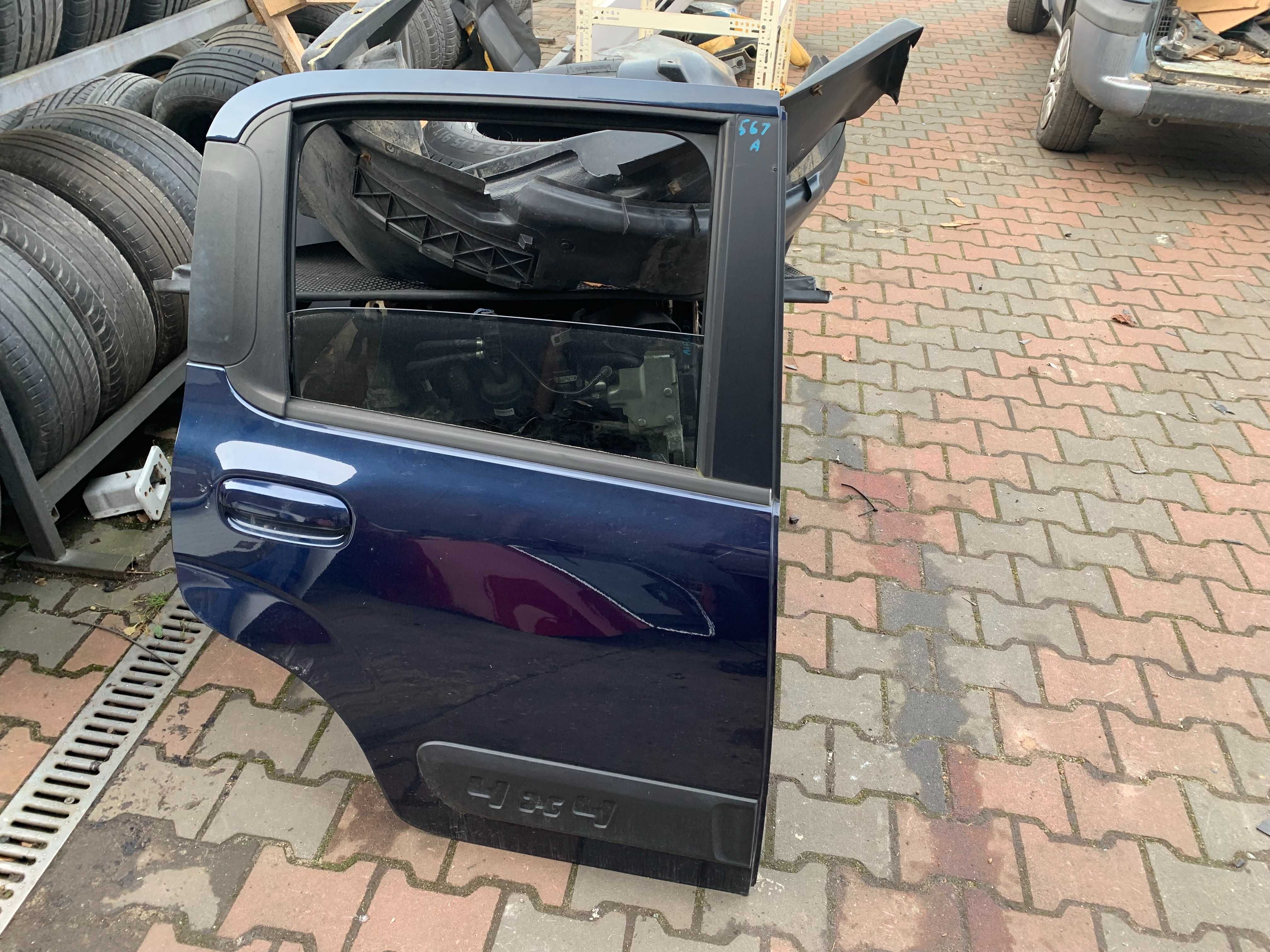 Drzwi tylne prawe Fiat Panda III Nr.Lak. 567/A