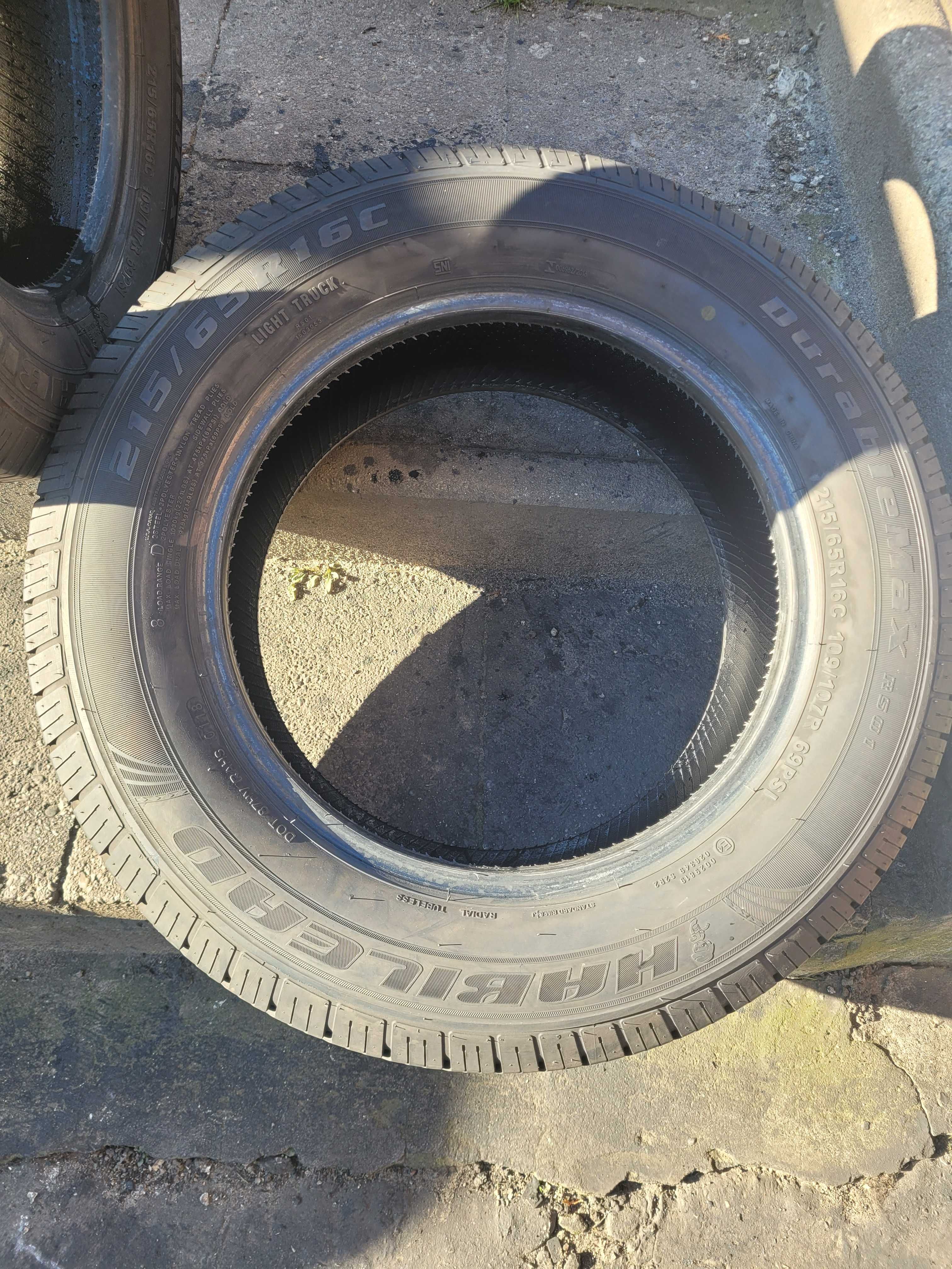 Opony Letnie 215/65R16C Habilead Durablemax RS01 2szt Montaż