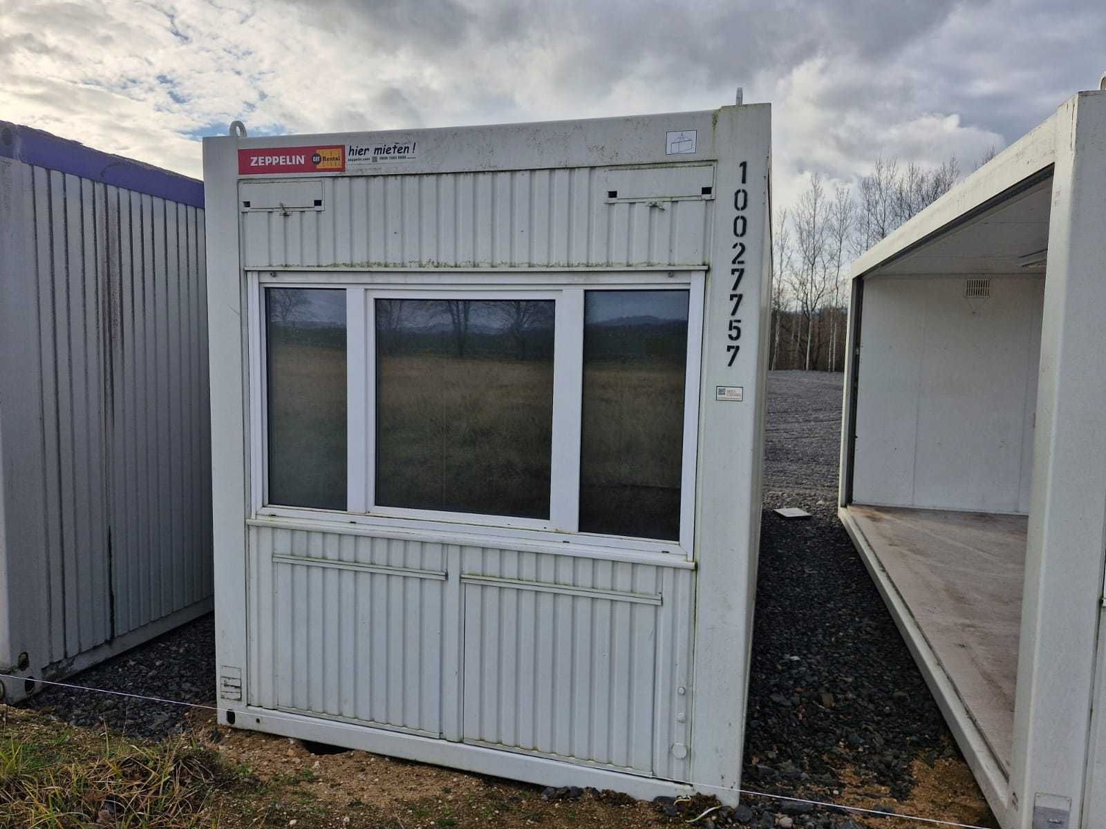 Kontener socjalny biurowy magazynowy mieszkalny 6x2,5 m