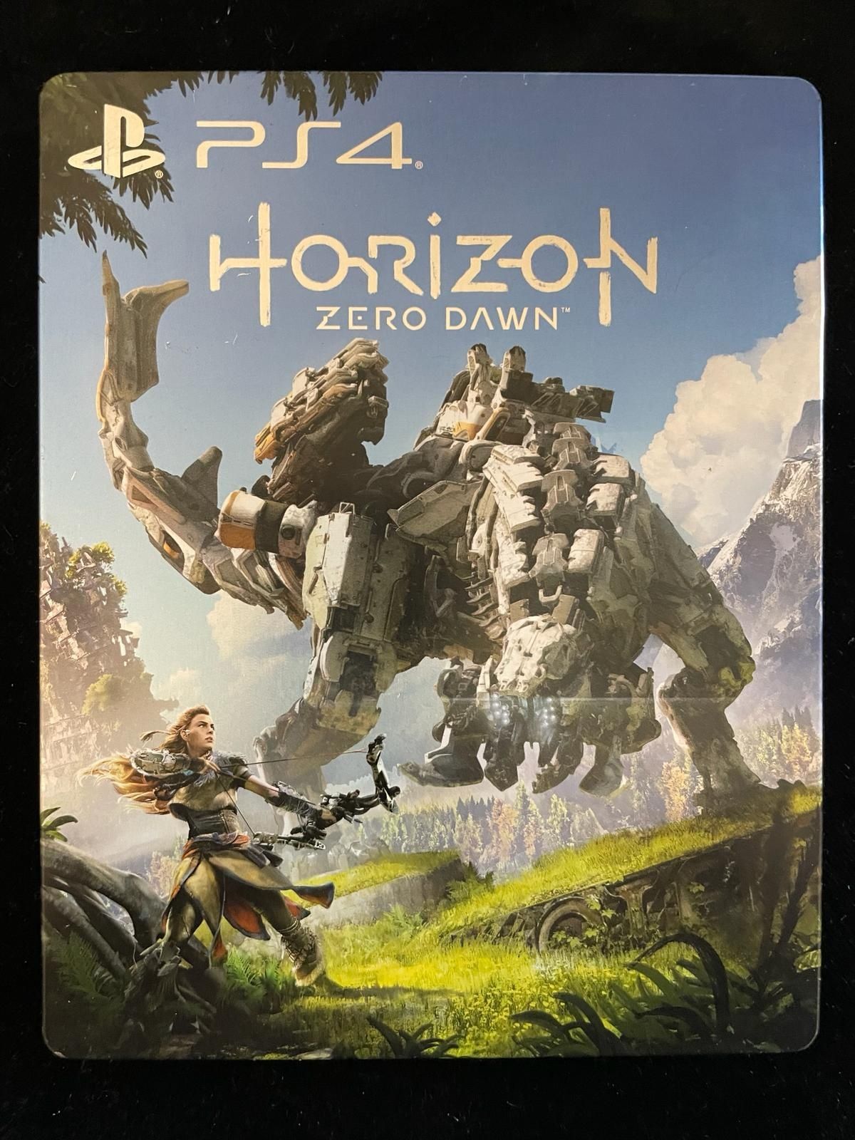 Horizon Zero Dawn Steelbook PS4 PL Dubbing Gra po polsku w BDB stanie