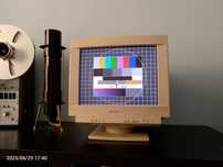 Retro monitor kineskopowy CRT Optimus Optiview 15L