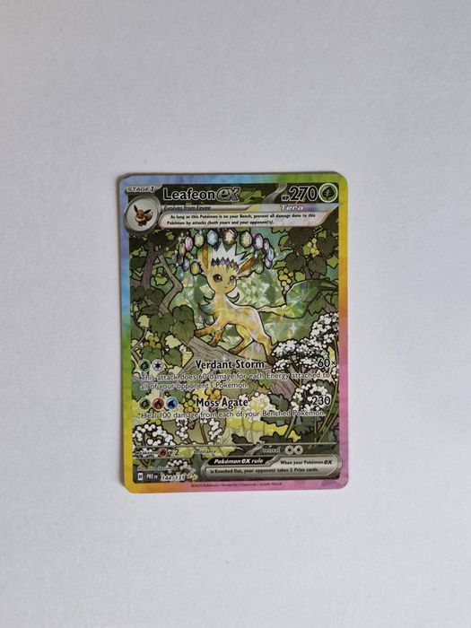 Leafeon ex (PRE 144) Pokemon Prismatic Evolutions