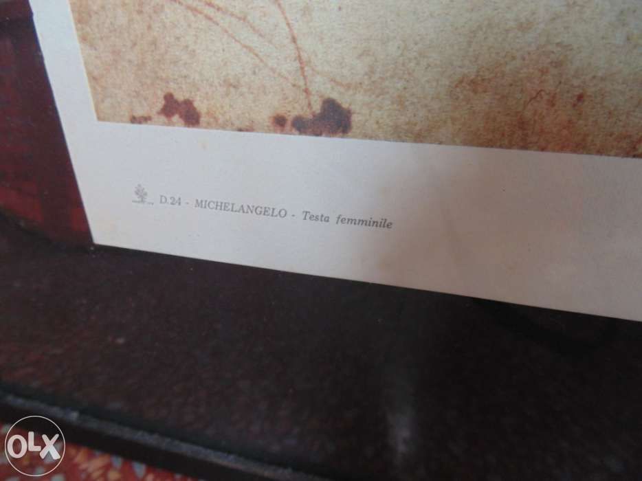 2 Quadros reproduções Michelangelo